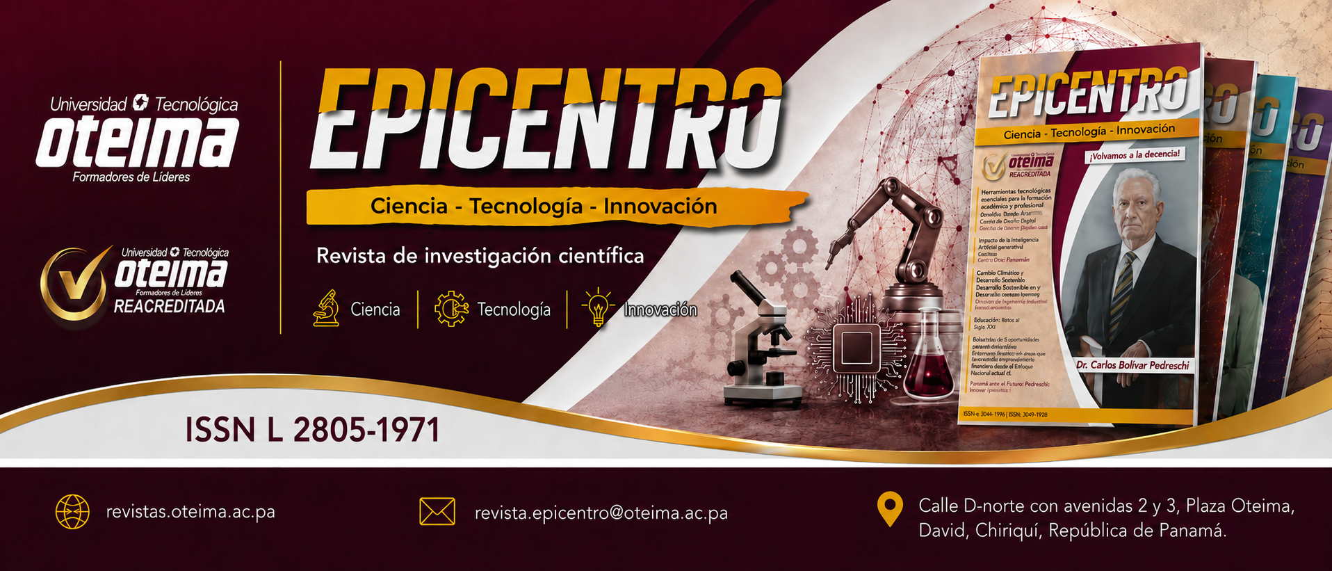 Revista Epicentro, Ciencia, Tecnología e Innovación