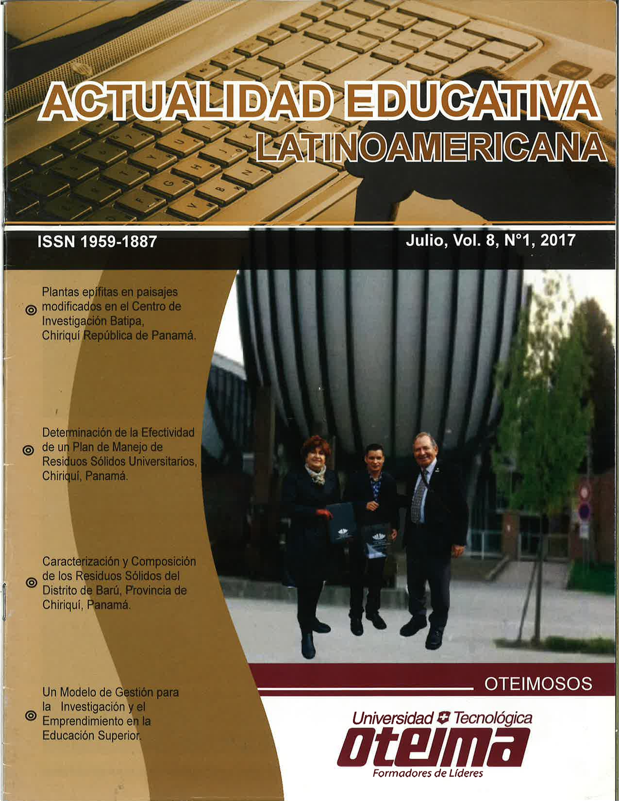 					Ver Vol. 8 Núm. 1 (2017): Actualidad Educativa Latinoamericana
				